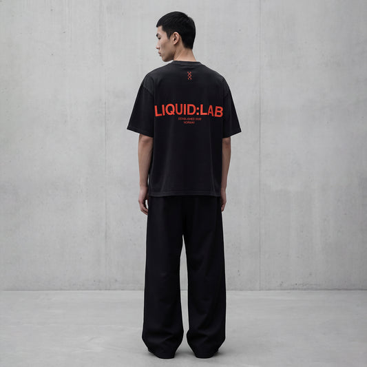 LIQUID : LAB 'ESTABLISHED' OVERSIZED TEE